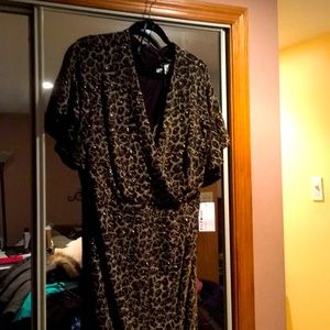 Sparkle cheetah dress